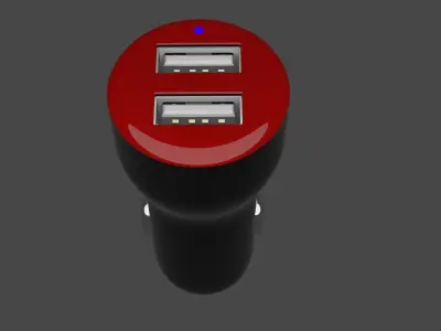 Phone Car Charger 3D model