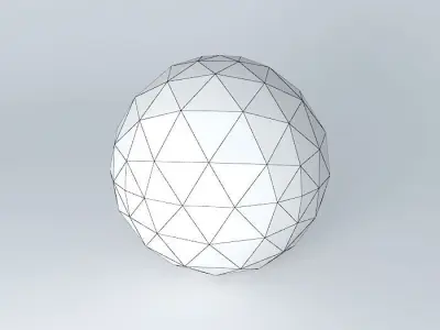 Geodesic dome Free 3D model