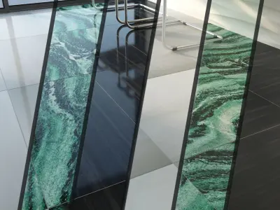 ABC Stone Set 3D model