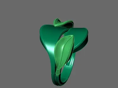 Women Ring Plain Ring Ready STL 3DM Models Womens Rings 3D print model 27