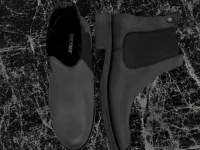 GREYDER 3D CLASSIC SHOE - LEATHER Low-poly 3D model