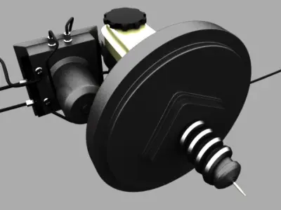 AntiLock Braking System Free 3D model
