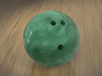 Bowling Ball  3D model