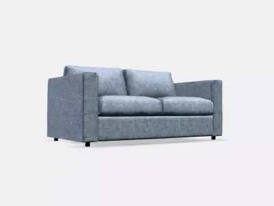 VIMLE 2-seat sofa 5 Low-poly 3D model