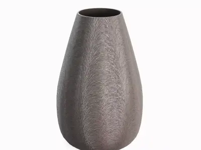 Porcelain Vase C 02 Low-poly 3D model