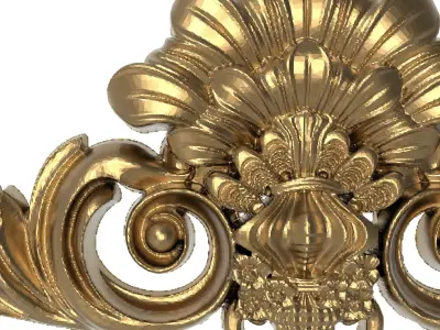  decorative pattern ready for 3D printing 3D model 6