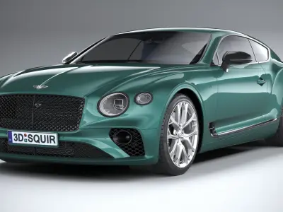 Bentley Continental GT S 2023 3D model