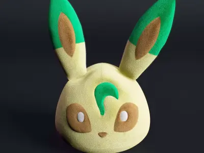 leafeon pokemon kids 3D model