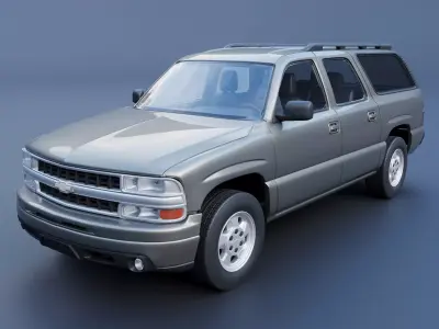 Chevrolet Suburban 2001 3D print model