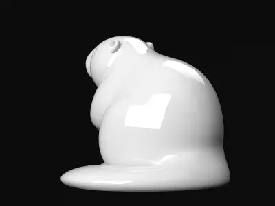 Beaver 3D print model