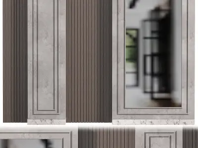 Panel 3D model 21
