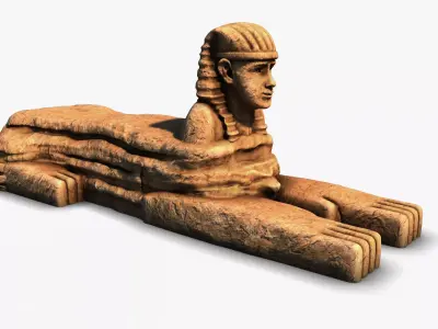 Abolhole Statue Free low-poly 3D model