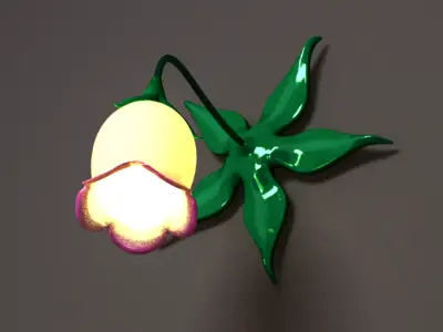Wall lamp 3D model