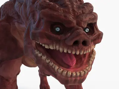 Demon Ghoul 3D model