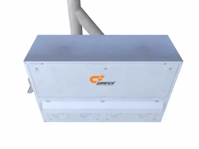 Compressor Low-poly 3D model