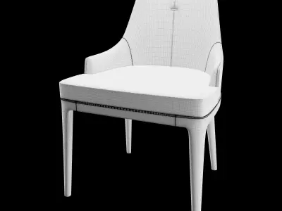 LUXURY - DINING CHAIR Alaton 3D model