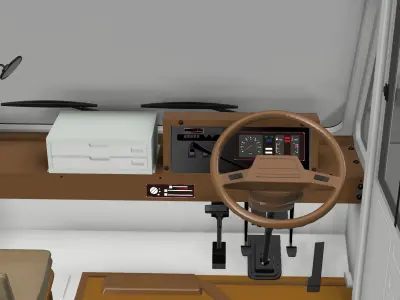 TOYOTA QUICK DELIVERY 3D print model