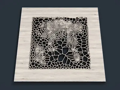 Black Square STL 3D print model