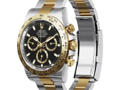 Rolex Cosmograph Daytona two tone 3D model