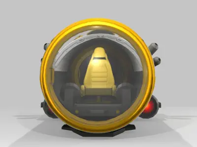 Hover Vehicle 3D model