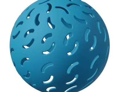 Plastic Premium Lamp Top Cover Toy 3D model