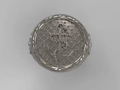 Anchoor Ring Free 3D print model