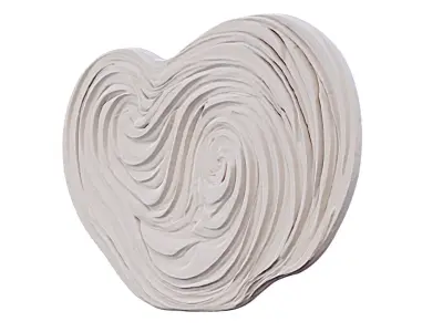 decor set wall panel relief mural CNC 17 3D print model