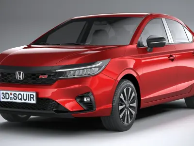 Acura City RS CVT 2024 3D model