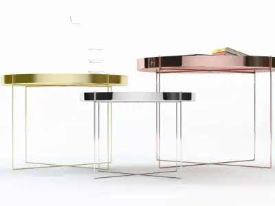 Habibi side table 3D model