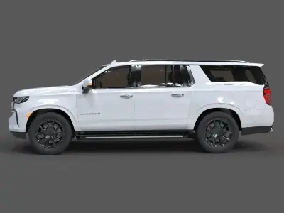 3D model car Chevrolet Suburban  3D model