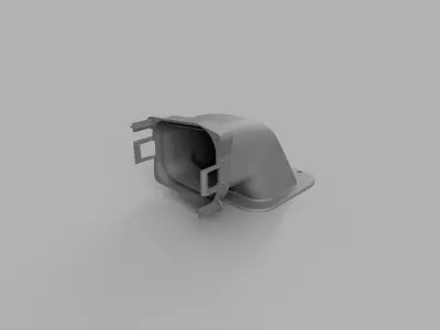 Air intake Renault Traffic Vivaro Nissan 3D print model