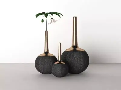 Turtleneck vase 3D model