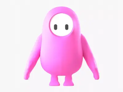 fall Guy 3D Model 3D model