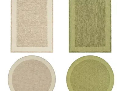 Rugs No 210 Low-poly 3D model