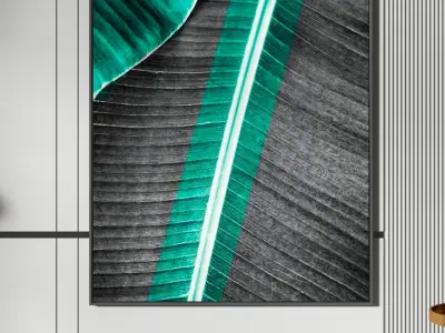 Decorative Abstract Modern Painting 3D model