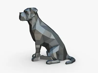 Cane Corso dog 3D print model