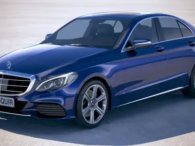 Mercedes C-class W205 2016 3D model