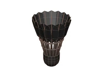 Shuttlecock 3D model