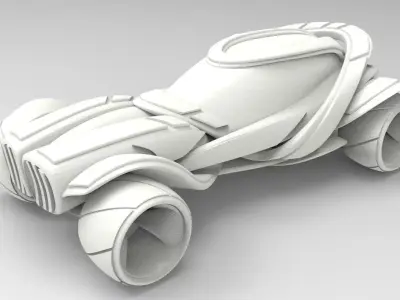 Car - concept 3D print model