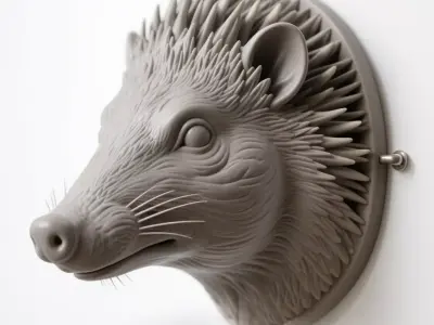 badger 3D print model