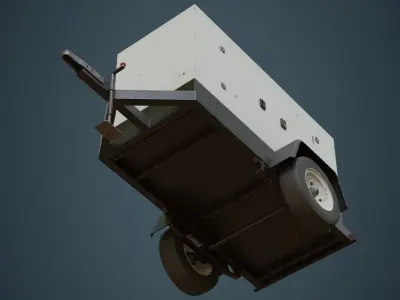 Generator 3B Low-poly 3D model