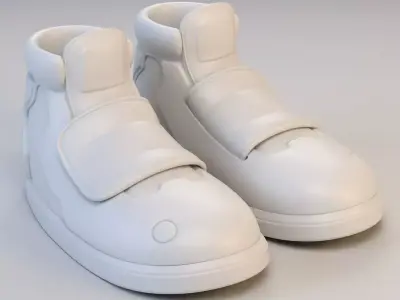 Cartoon Long Sport Shoes  3D model