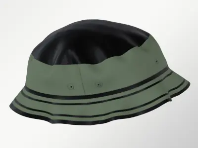 Bob Hat Low-poly 3D model