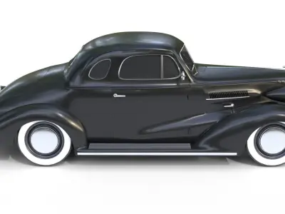 Chevrolet Coupe 1937 3D model