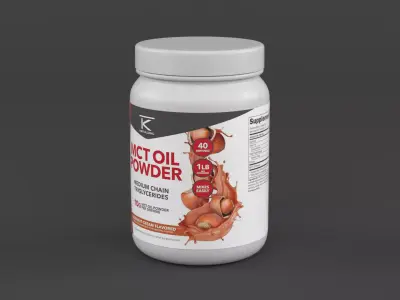 Protein Powder 3D model 20