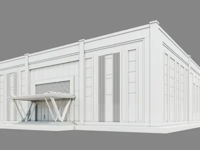 Sport Complex ID068 3D model