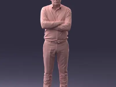 000033 IT manager 0927 3D model