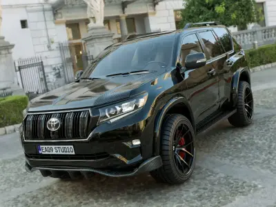 2022 Toyota Prado VXL OFFROAD Tuned 3D model