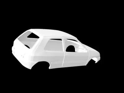 Renault clio 3doors 3D print model