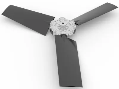 Helice propeller 3D model